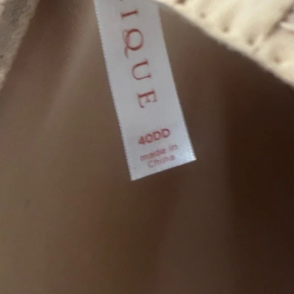 Cacique 40DD Seamless Tan Bra NWT - Picture 3 of 4